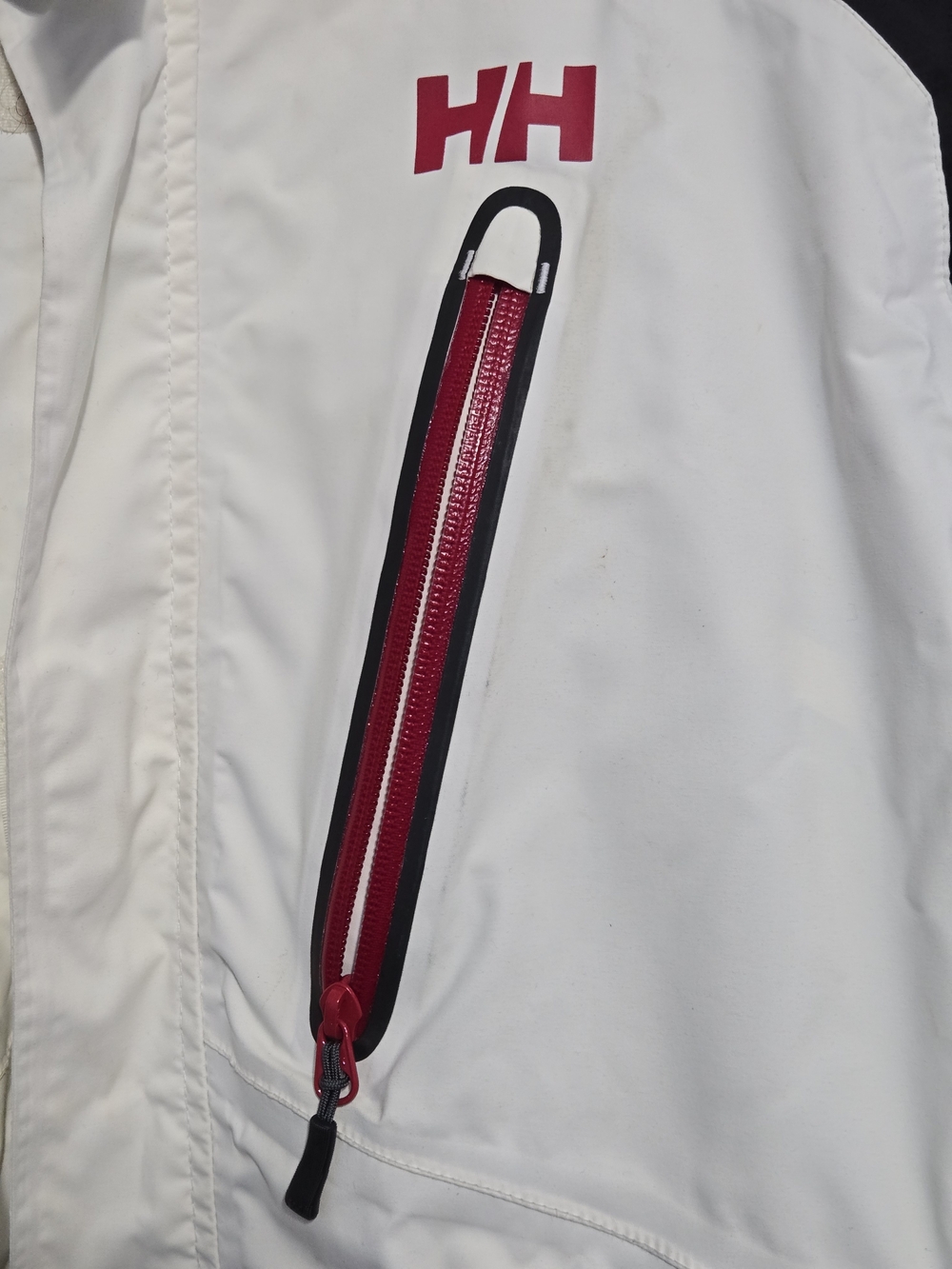 Helly Hansen Helly Tech Jacket XL Waterproof Ski Snow Jacket Red Black White Men - Picture 7 of 12